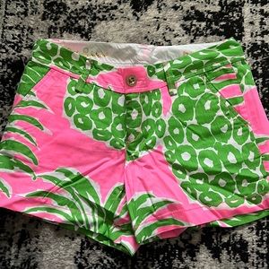 Lilly Pulitzer The Callahan Shorts Size 6